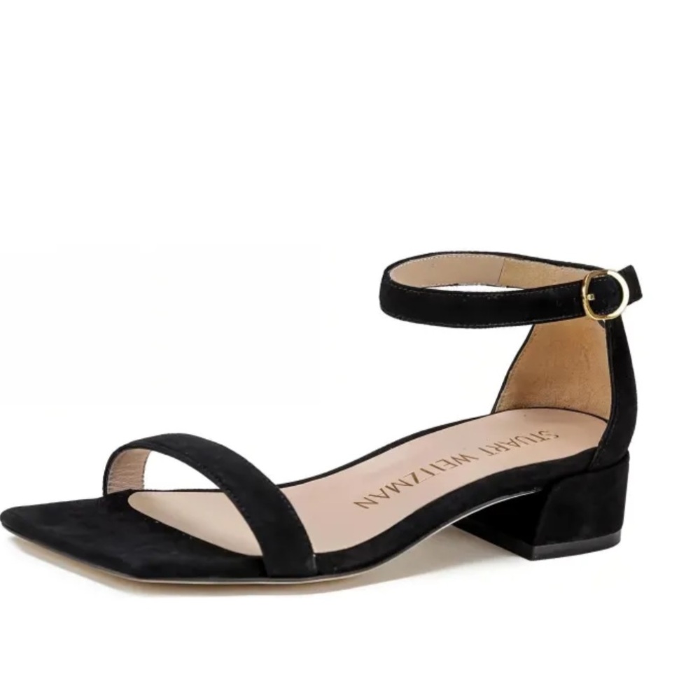 Stuart Weitzman Black Women's Sandals